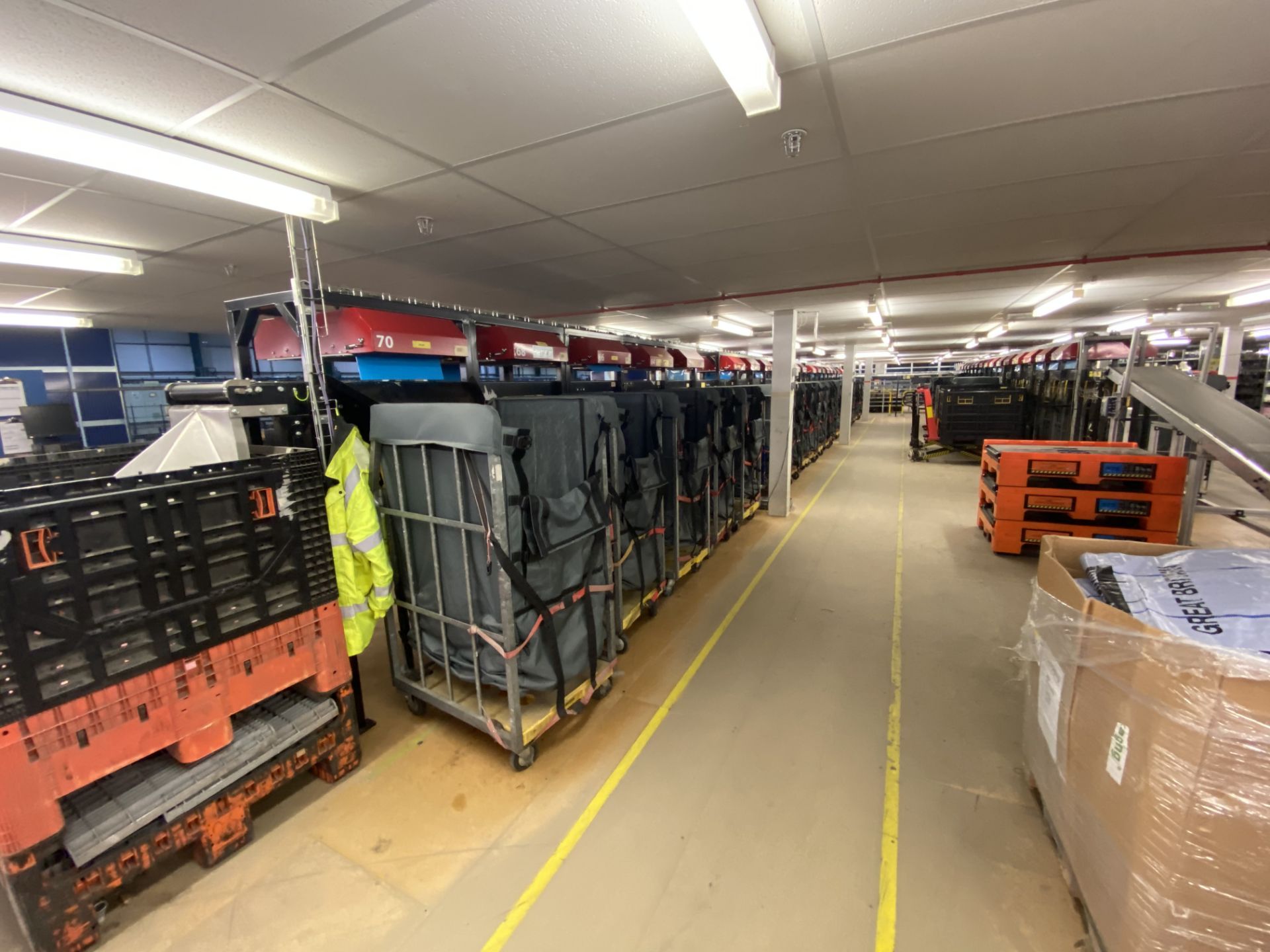 70 Station Post Sack Filling Line with Motorised Conveyor Throughout - Image 2 of 2