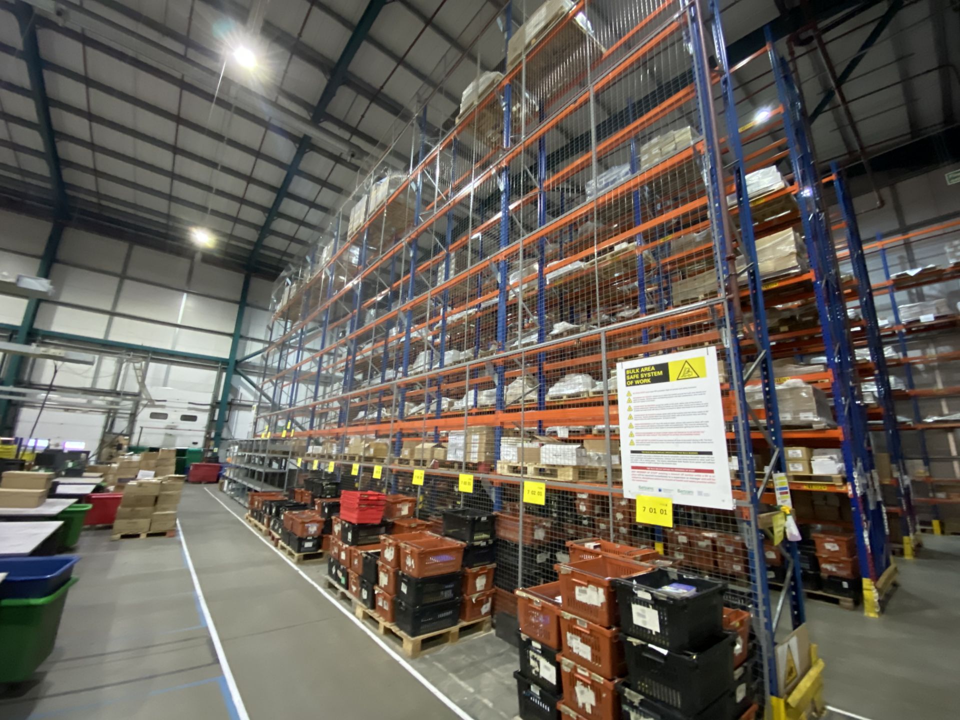 7 x Bays of Heavy Duty Quick-Form Pallet Racking - Image 2 of 2