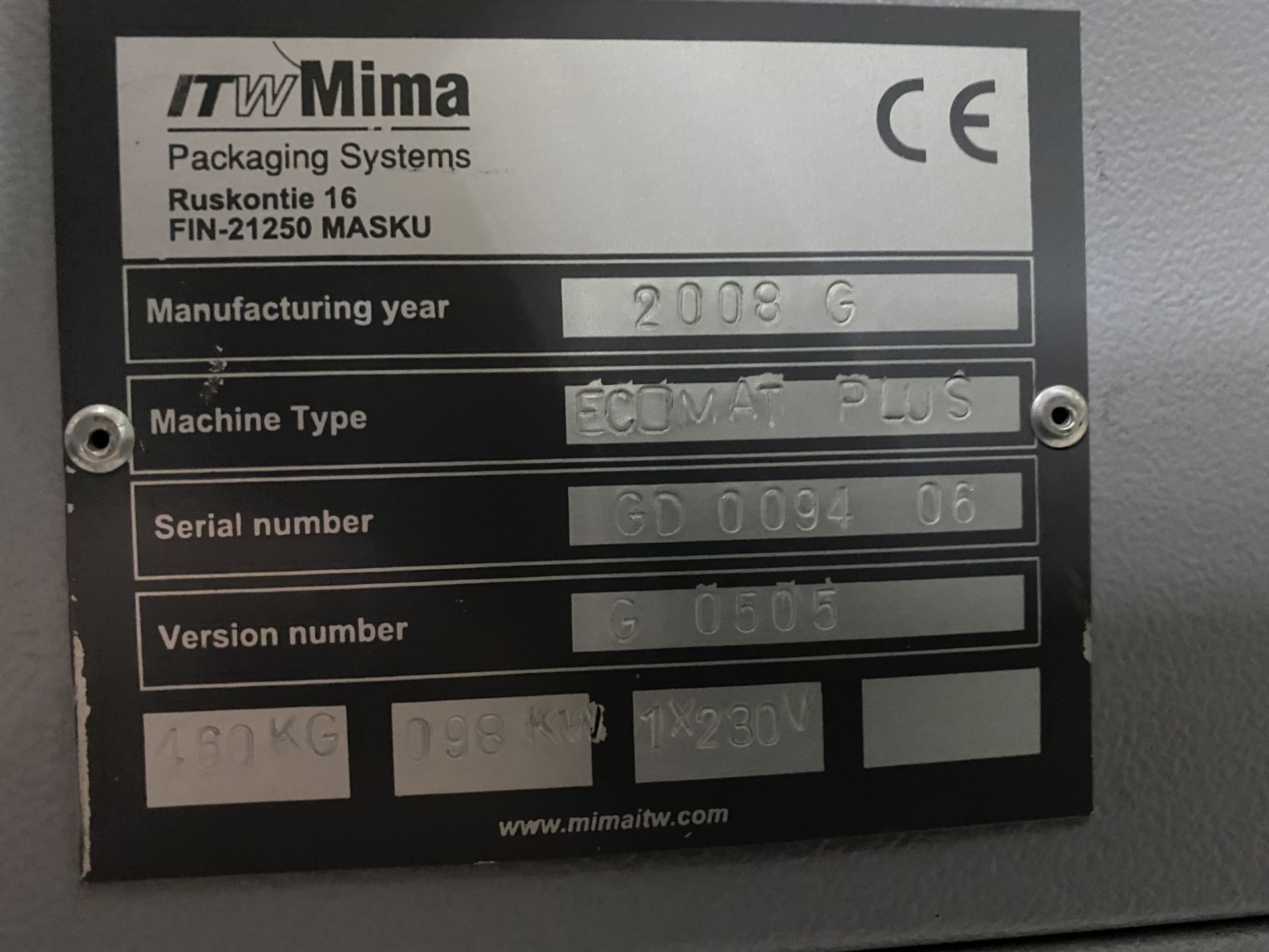 (2008) Ecomat Plus Automatic Pallet Wrapping Machine - Image 4 of 4