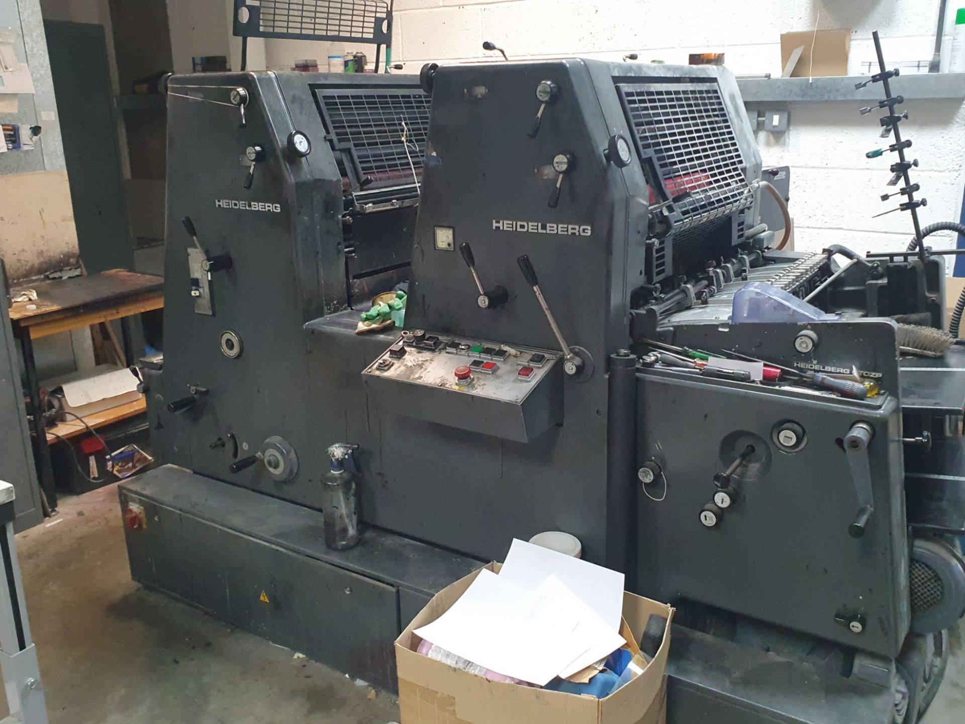 (1989) Heidelberg GTO 52ZP Two Colour Printing Press