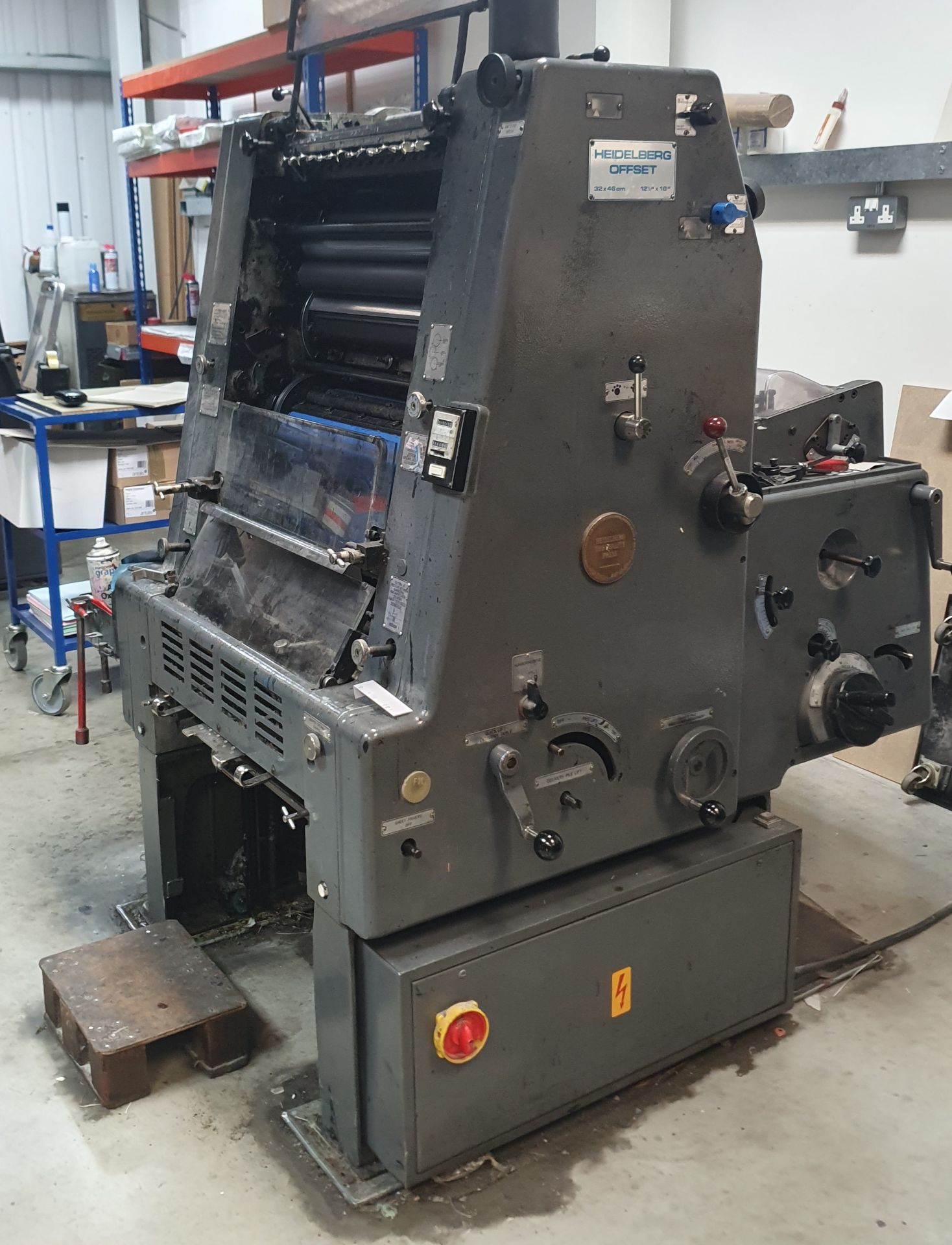 (1980) Heidelberg GTO 46 Offset Single Colour Press