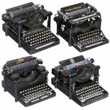 4 American Typewriters