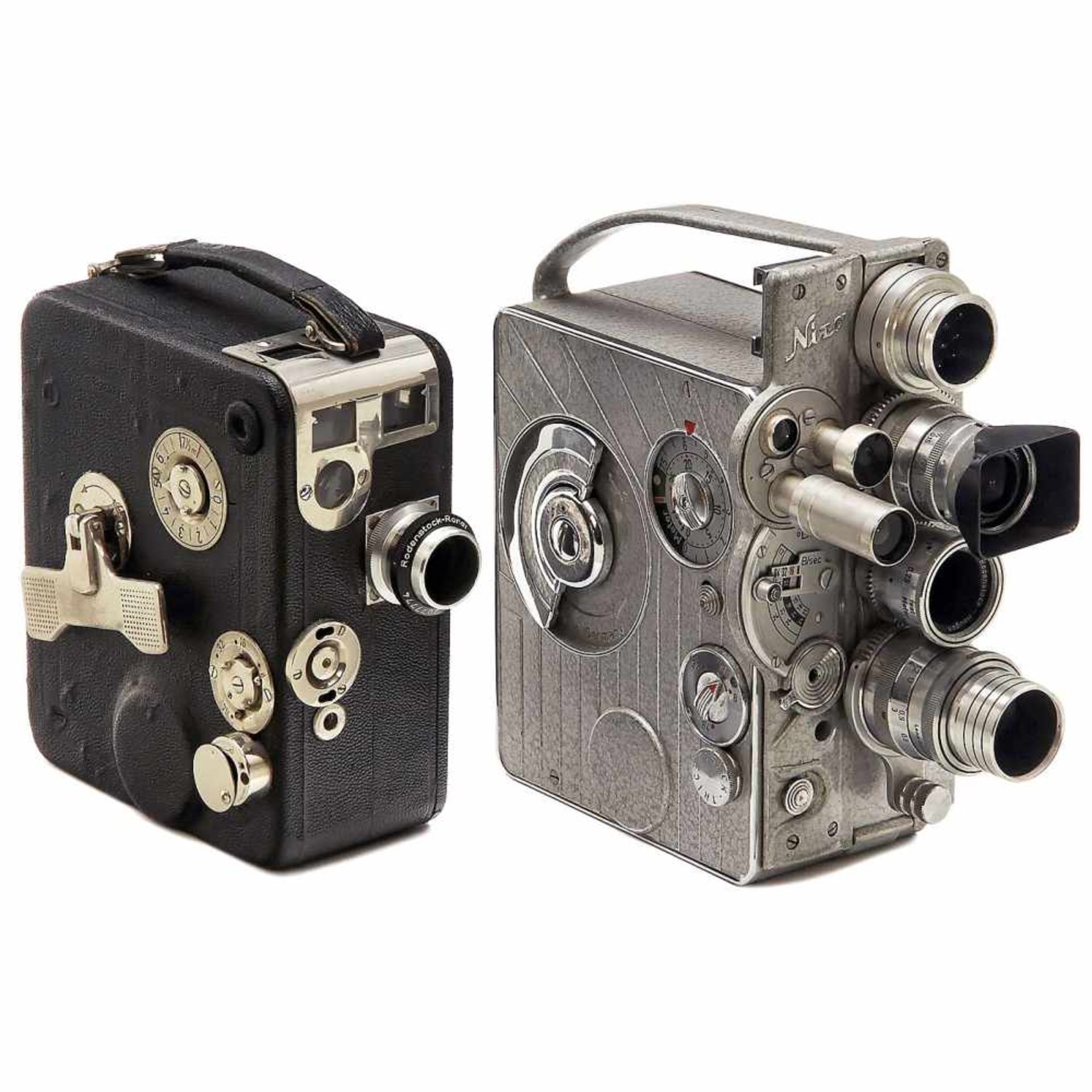 2 Nizo Movie Cameras