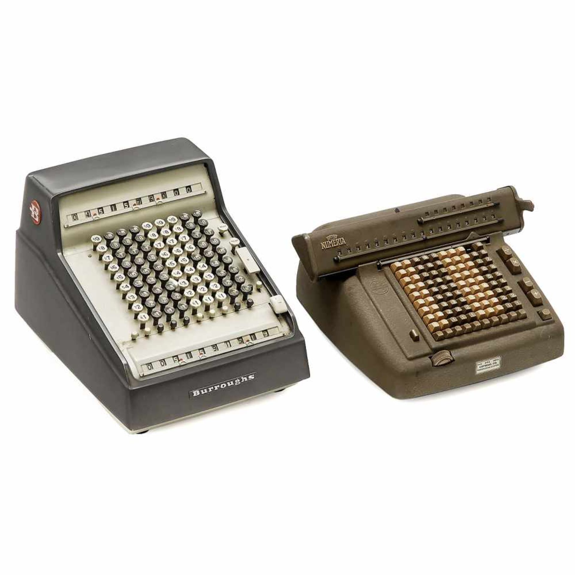 4 Electric Calculating Machines, c. 1940-60 - Bild 3 aus 3