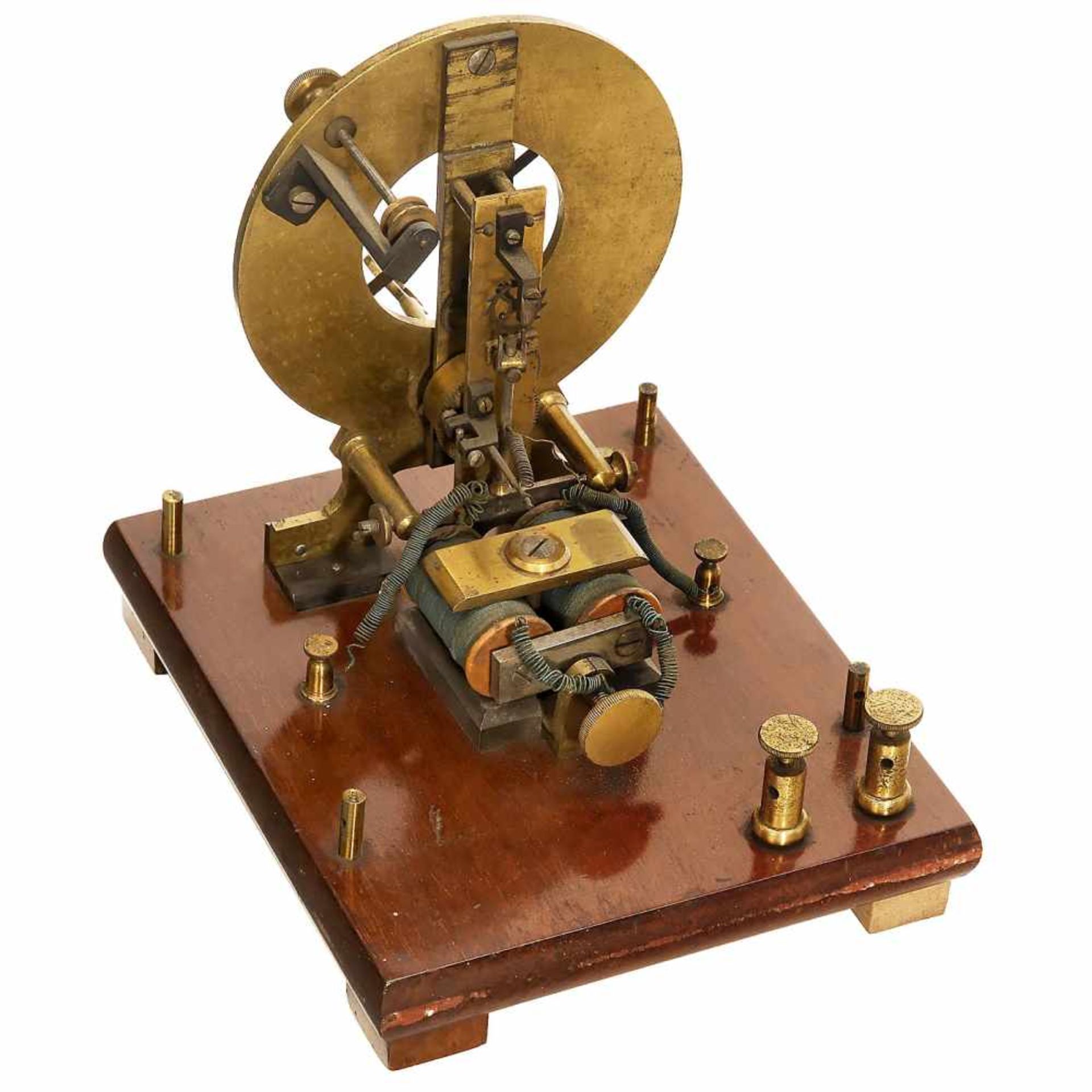 French Dial Telegraph by Ducretet, c. 1870 - Bild 2 aus 3