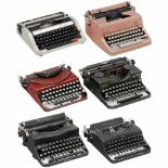 6 Portable Typewriters