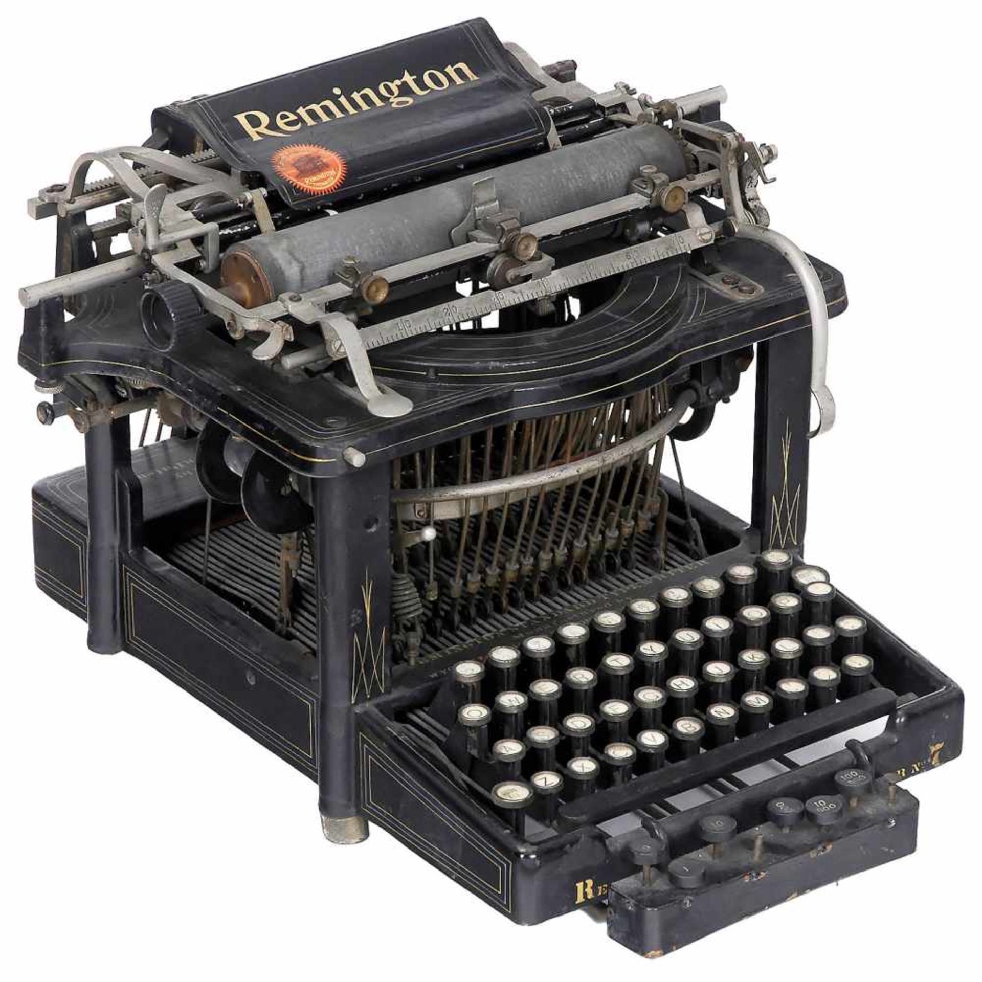 "Remington No. 7" from the Remington Typewriter Company Museum, 1911 - Bild 2 aus 5