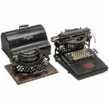 2 American Typewriters