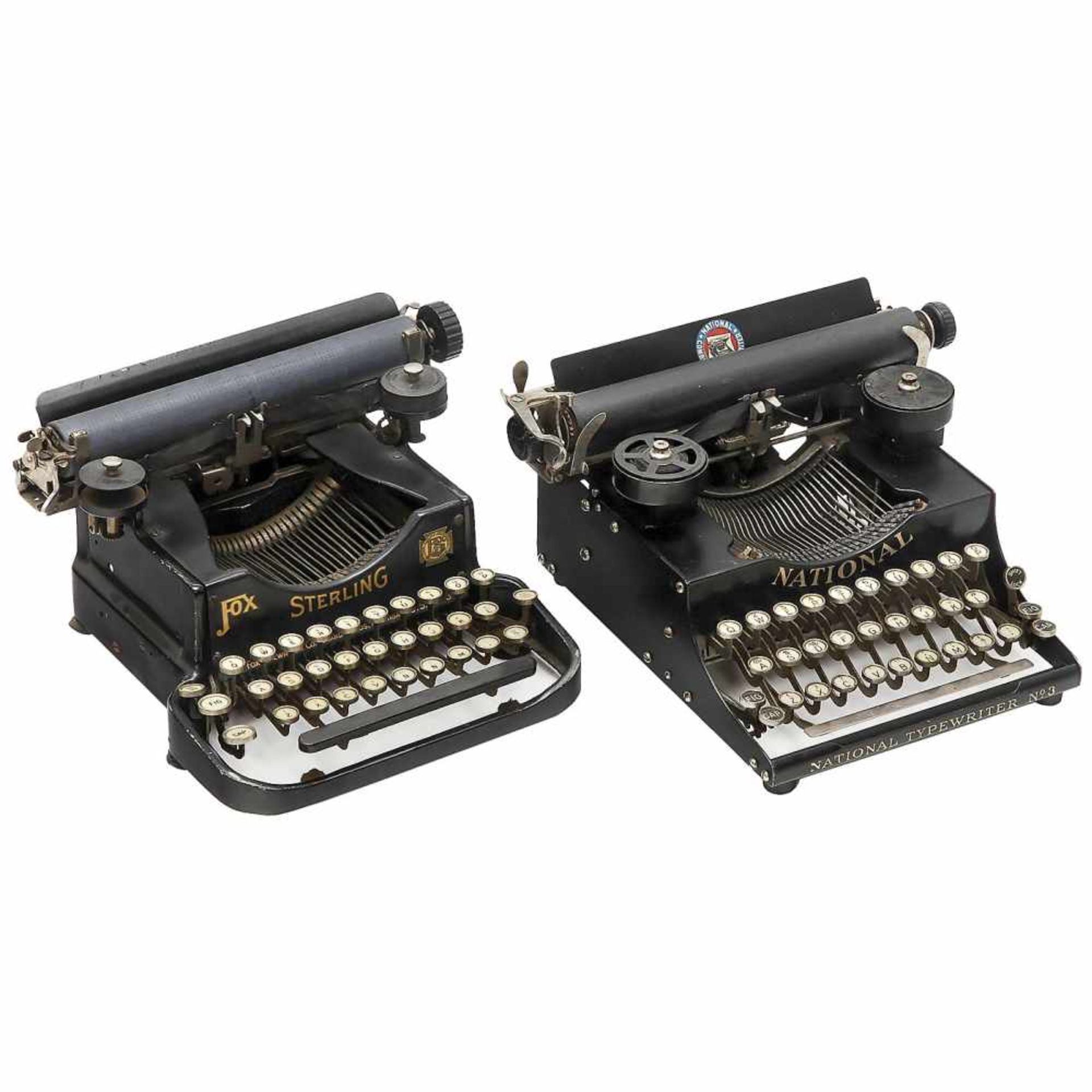 4 Small American Typewriters - Bild 2 aus 3