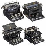 4 American Typewriters