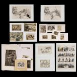 Approx. 32 Illustrations of Photographers and Photography, c. 1864-1934