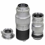 3 Leica Screw Lenses