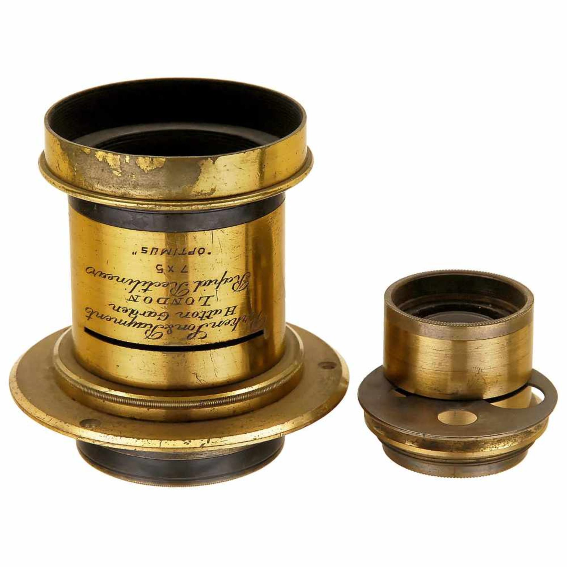 2 Brass Lenses