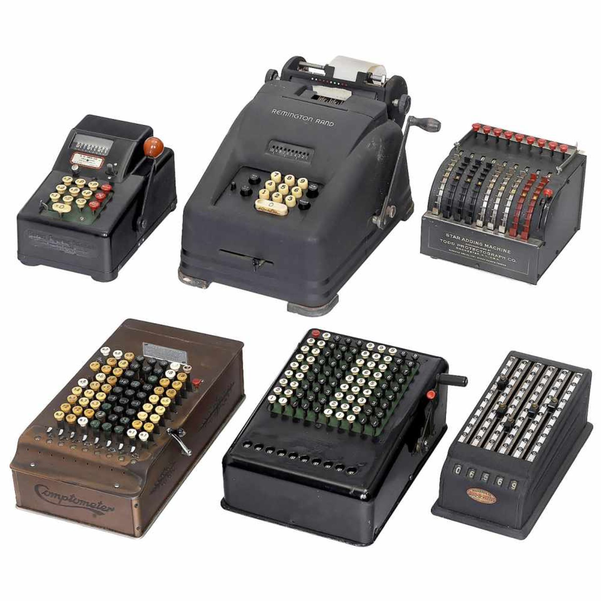 6 Mechanical Calculators