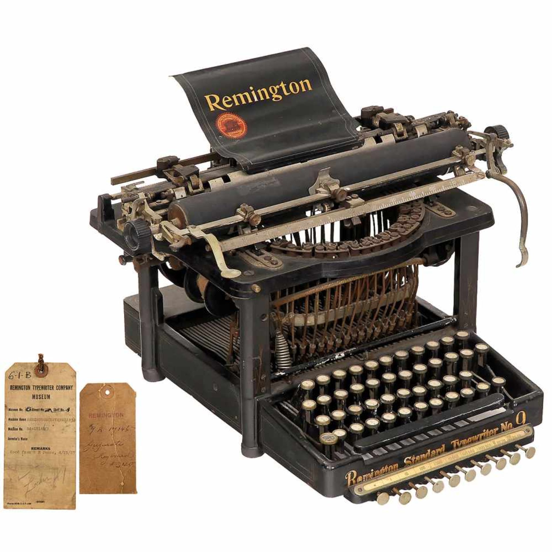 Remington No. 9A with Devanagari Keyboard, 1906