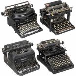 4 Remington Typewriters