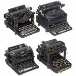 4 American Typewriters