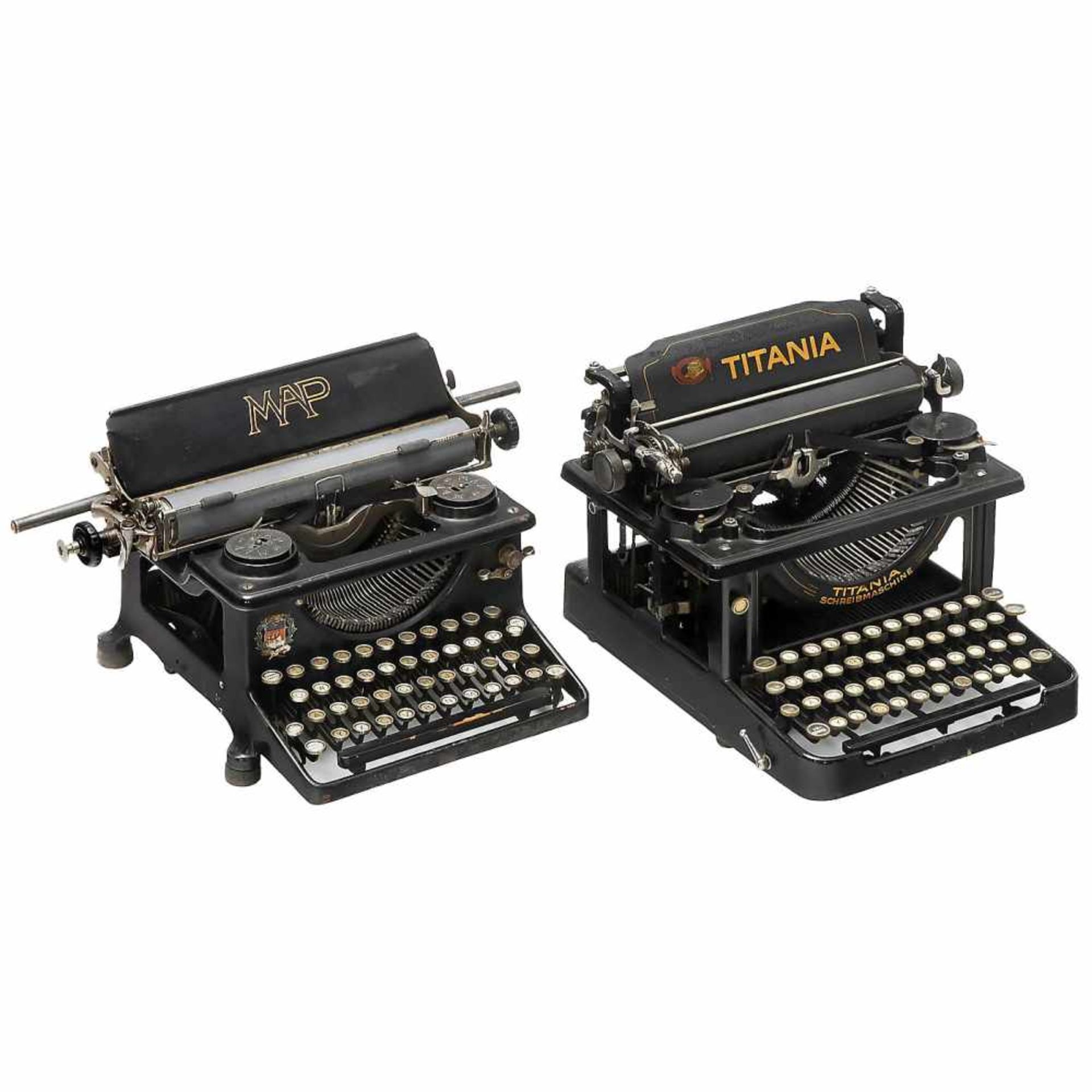 4 European Typewriters - Bild 3 aus 3