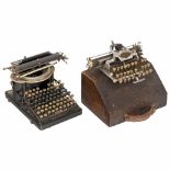 2 American Typewriters