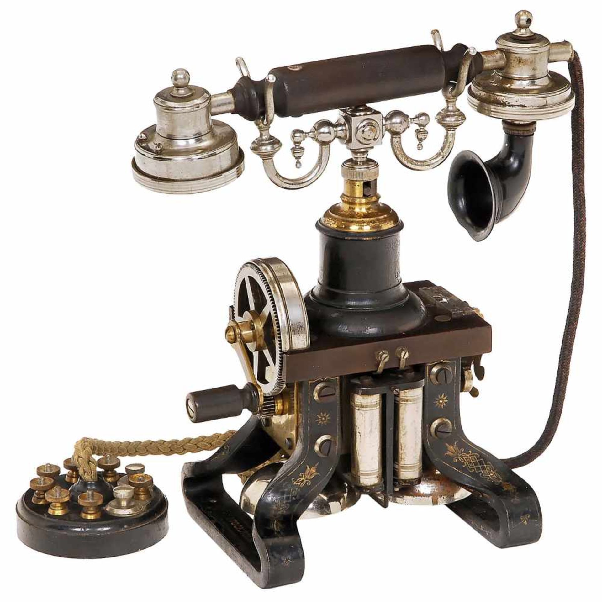 Skeleton Telephone by L.M. Ericsson, 1892 onwards