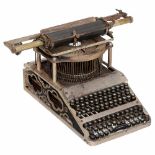 "International" (Double Keyboard) Typewriter, 1886