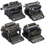 4 American Typewriters