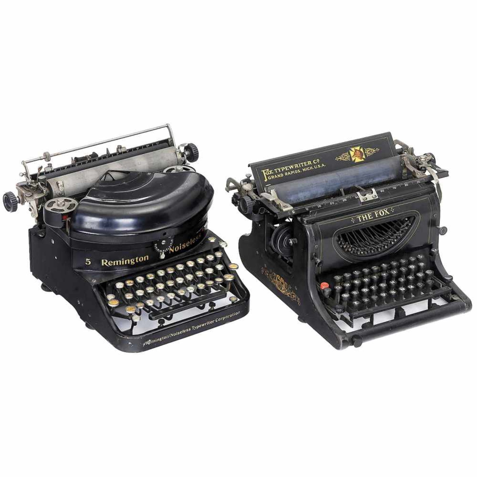 4 American Typewriters - Bild 2 aus 3