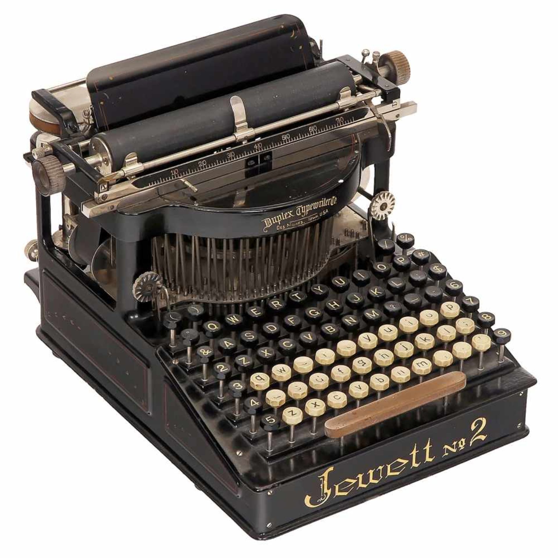 Jewett No. 2 Typewriter, 1898