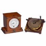French Dial Telegraph Set by Bréguet and Vinay, c. 1855Original sender and receiver device as