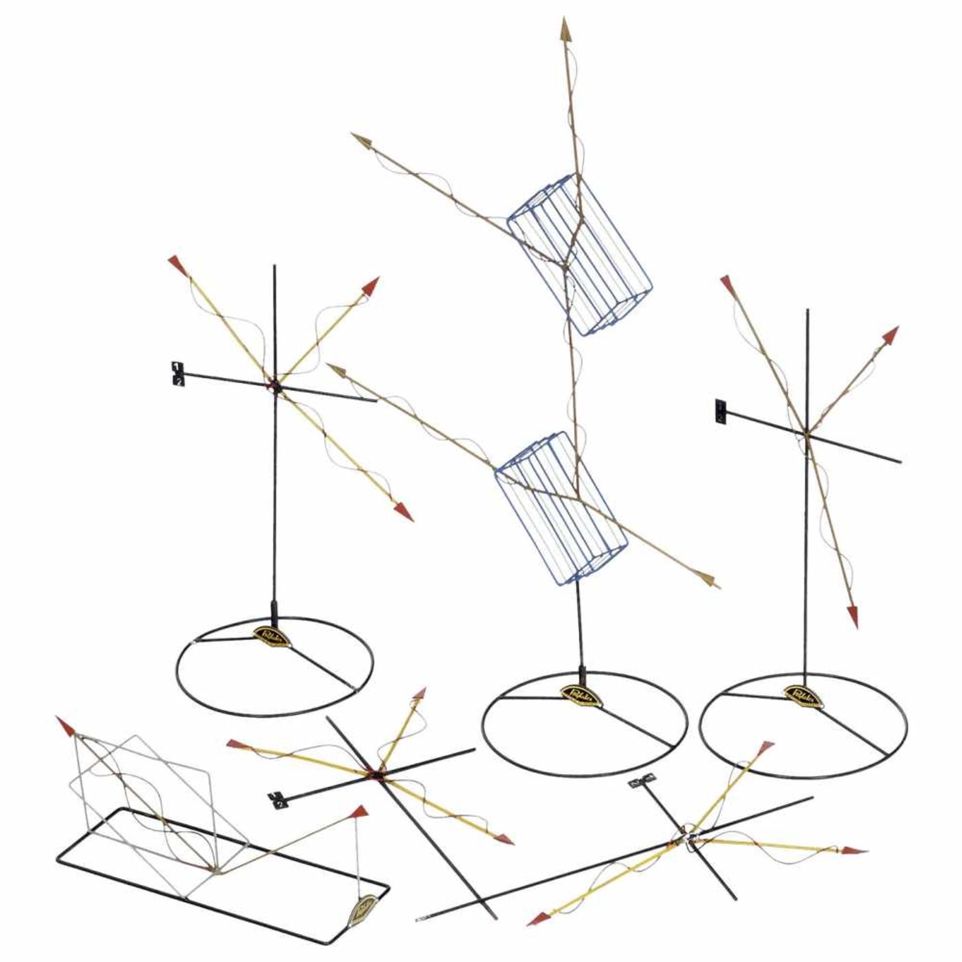 Group of Physical Demonstration Models1) Induction coil, c. 1960, made in GDR, length of the coil 15 - Bild 4 aus 4