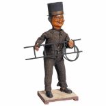 Chimney Sweep Advertising Automaton, c. 1930sGermany. With composition head and hands, articulated