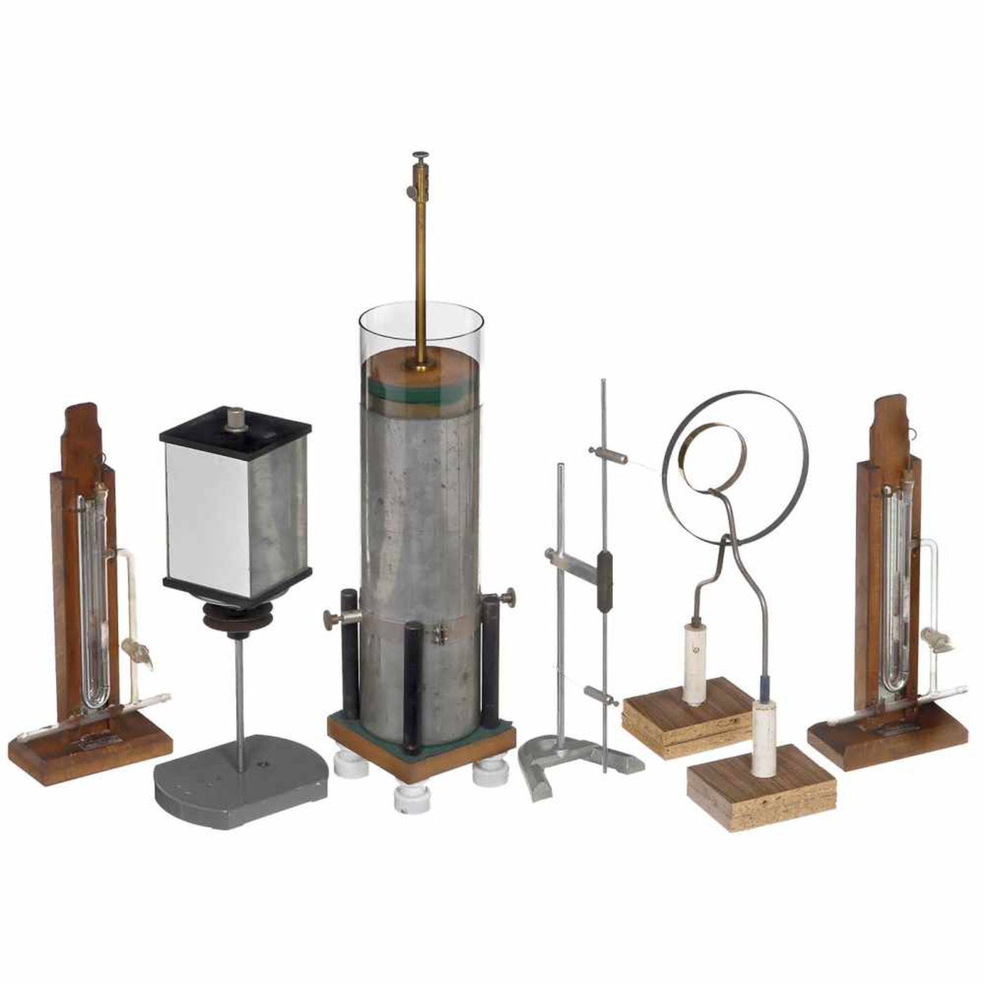 Group of Scientific InstrumentsPhysical demonstration models and others: 5 various Crookes cathode - Bild 2 aus 7