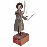 Girl with Diabolo Musical Automaton, c. 1910Possibly by Rambour, with German bisque head incised "