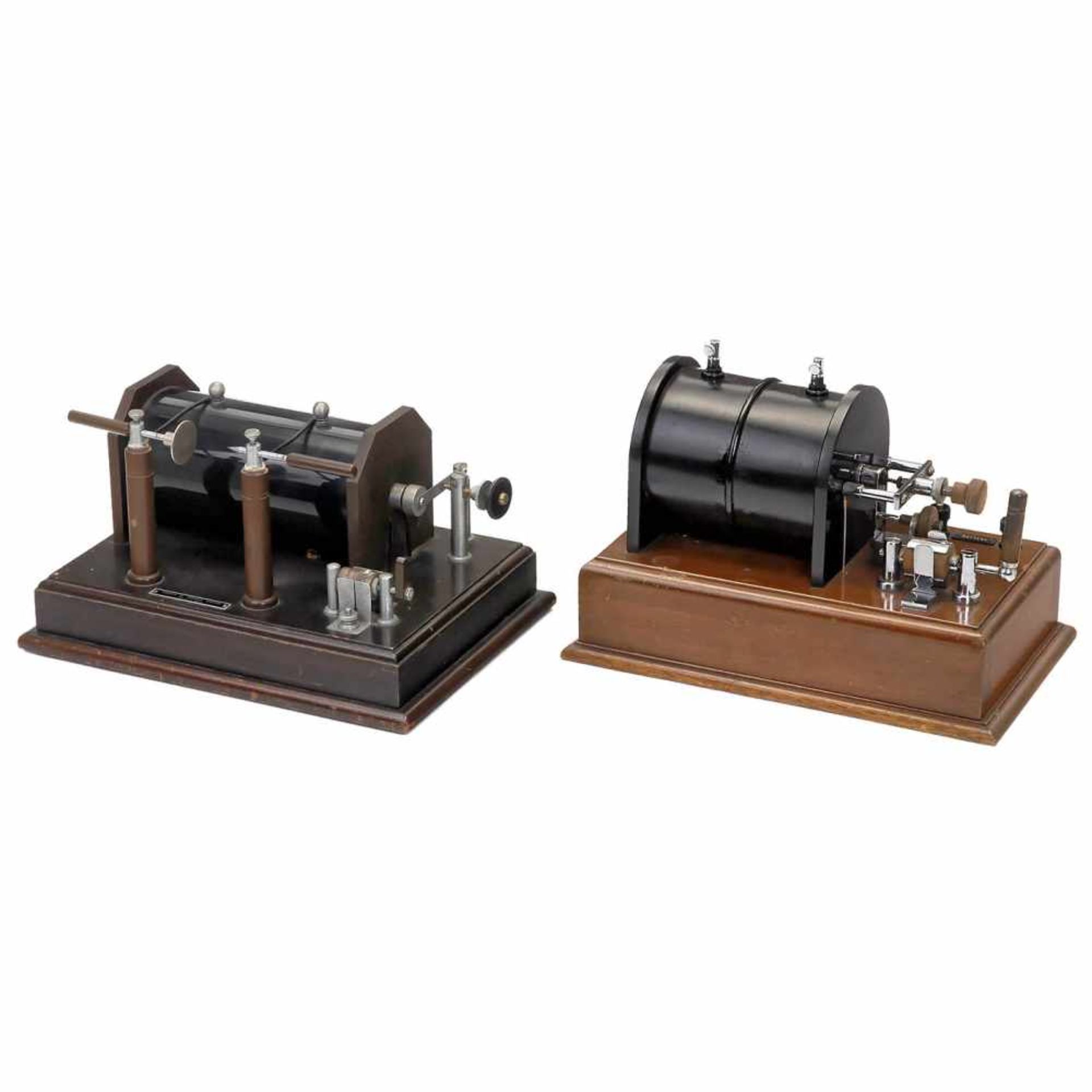 3 Induction Coils and 5 Leyden Jars1) 10 ½ in. induction coil by Griffin & George, Great Britain. - Bild 3 aus 4