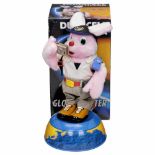 Duracell Ultra Globetrotter Bunny, c. 1990Battery-operated advertising figure with camera, height 16