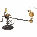 Tellurium and Lunarium by Jan Felkl, Prague, c. 1880Physical demonstration model, signed on the