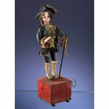 "Marquis" Musical Automaton, c. 1890Possibly Louis Renou, with unsigned Gaultier bisque head stamped