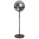 Emor Radio Receiver, c. 1948Futuristic British radio in the form of a chrome globe on a stand,