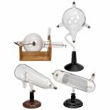 4 Large Physical Demonstration Instruments, c. 19201) "Maltese Cross", cathode ray tube with