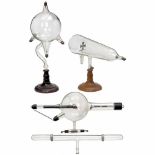 4 Large Physical Demonstration Instruments, c. 19201) "Maltese Cross", cathode ray tube with
