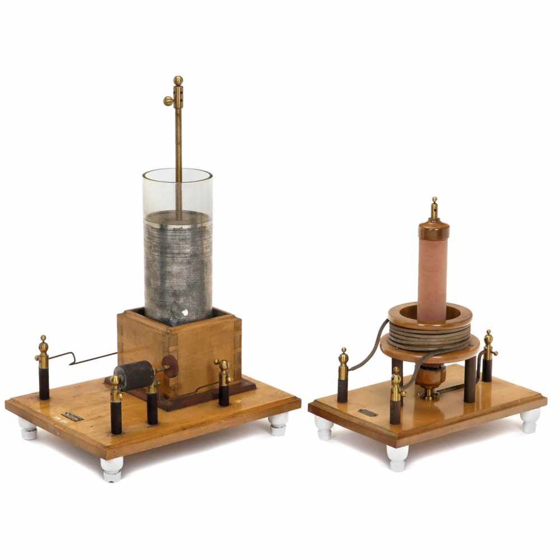 Complete Apparatus for Experiments with High Currents according to Tesla, c. 1910With maker's