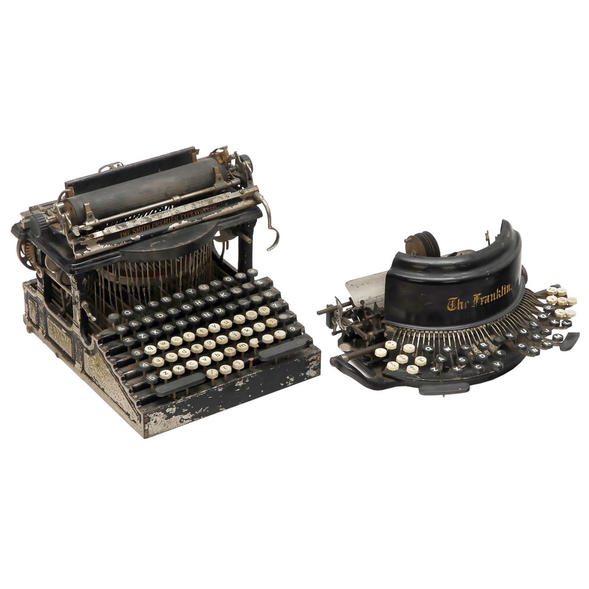 2 amerikanische Schreibmaschinen