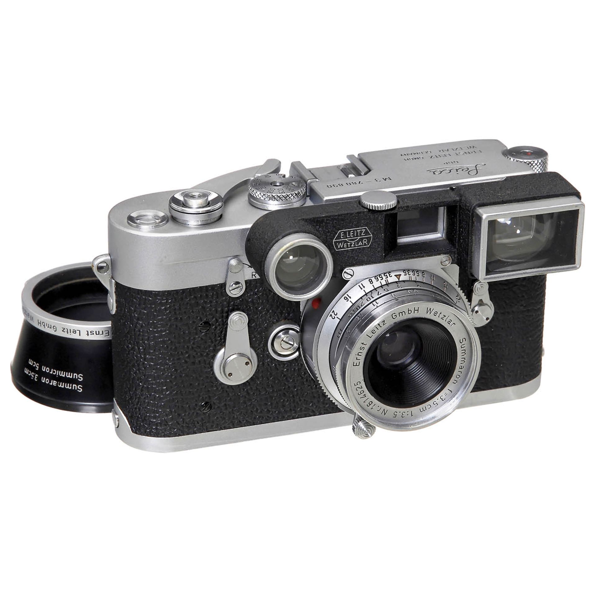 Leica M3 mit Summaron 3,5/3,5 cm, um 1955