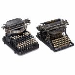 2 amerikanische Schreibmaschinen