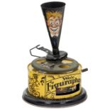 Sehr seltenes Spielzeug-Grammophon "Figuraphone" von Weco, um 1925