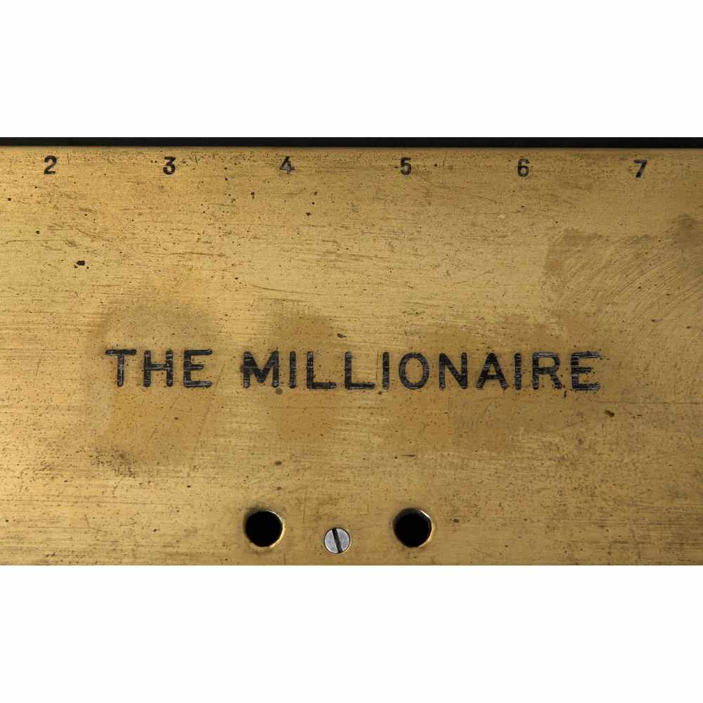 Rechenmaschine "The Millionaire", 1918 - Image 2 of 3