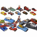 Sammlung Spielzeugautos, um 1960-70