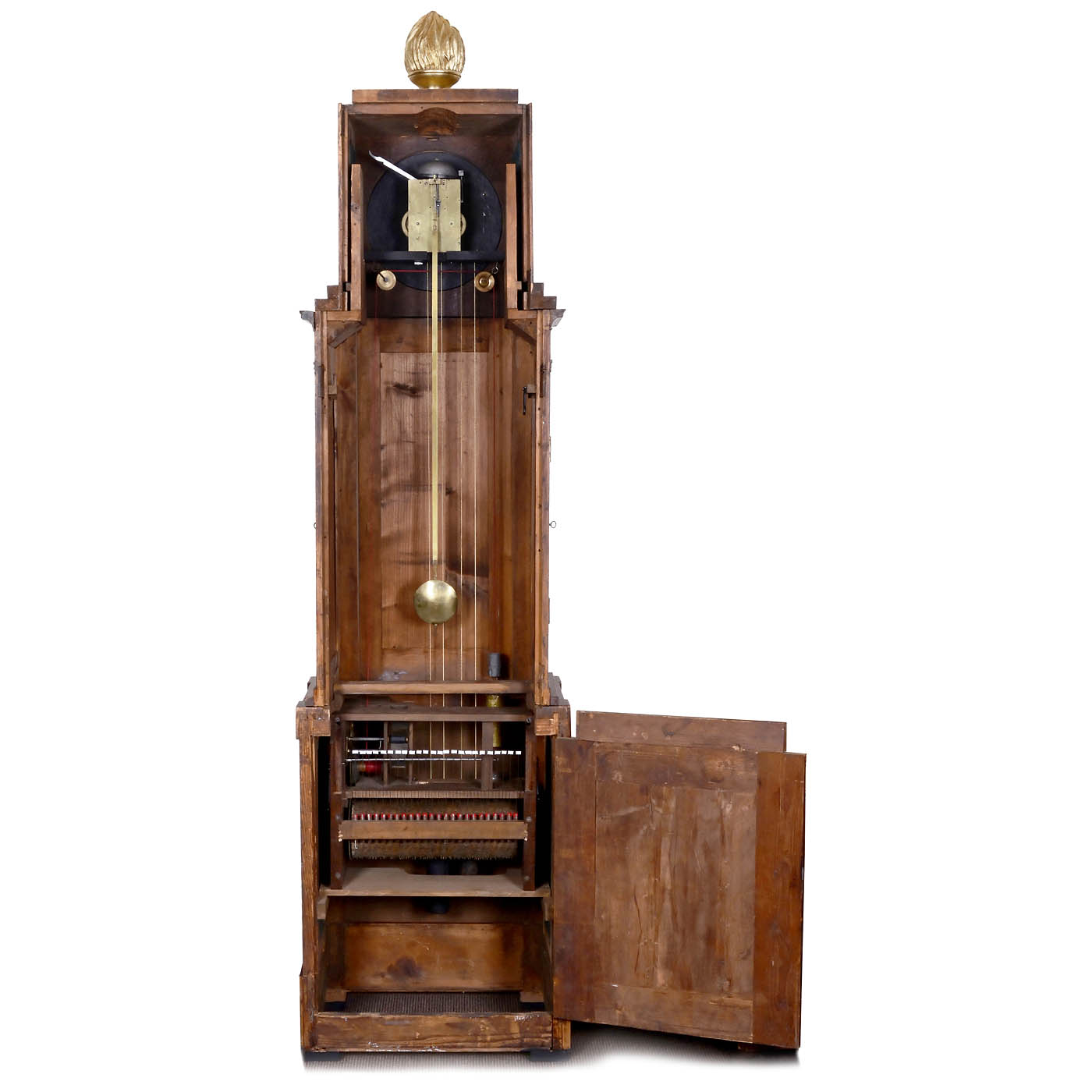 Seltene Berliner Standuhr mit Musikwerk, um 1820 - Image 2 of 8