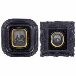 2 Daguerreotypien, um 1840-50