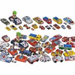 Ca. 130 Spielzeugautos, um 1950-70